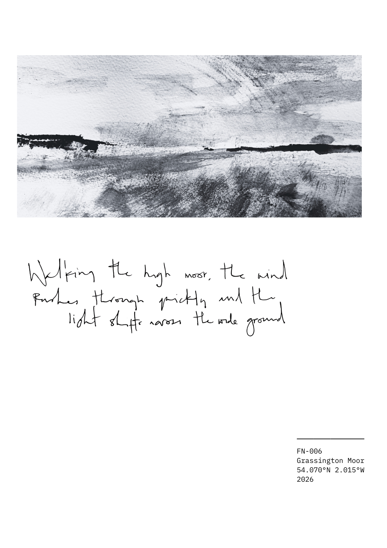 Field Note - Grassington Moor 006