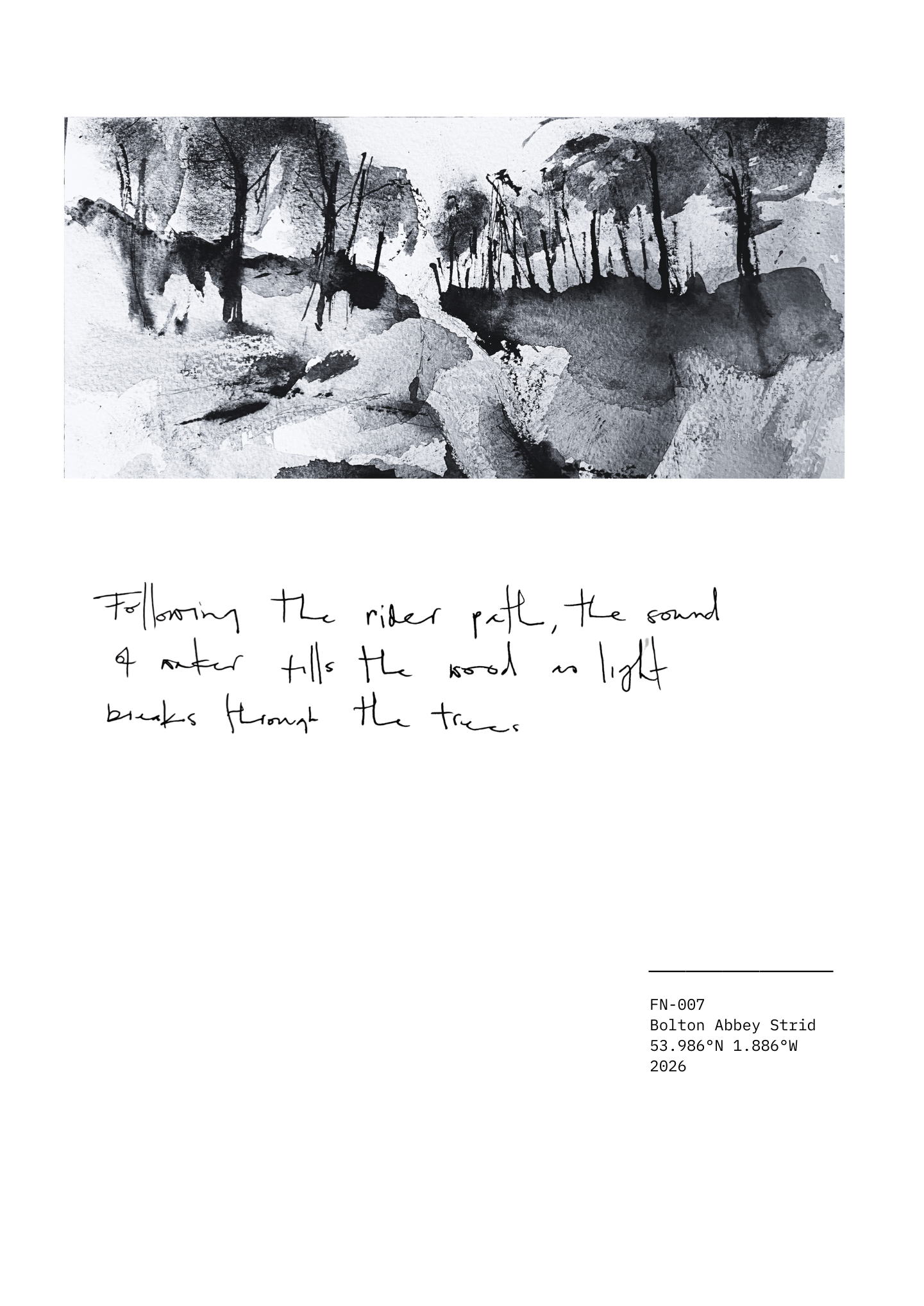 Field Note - The Strid, Bolton Abbey 007