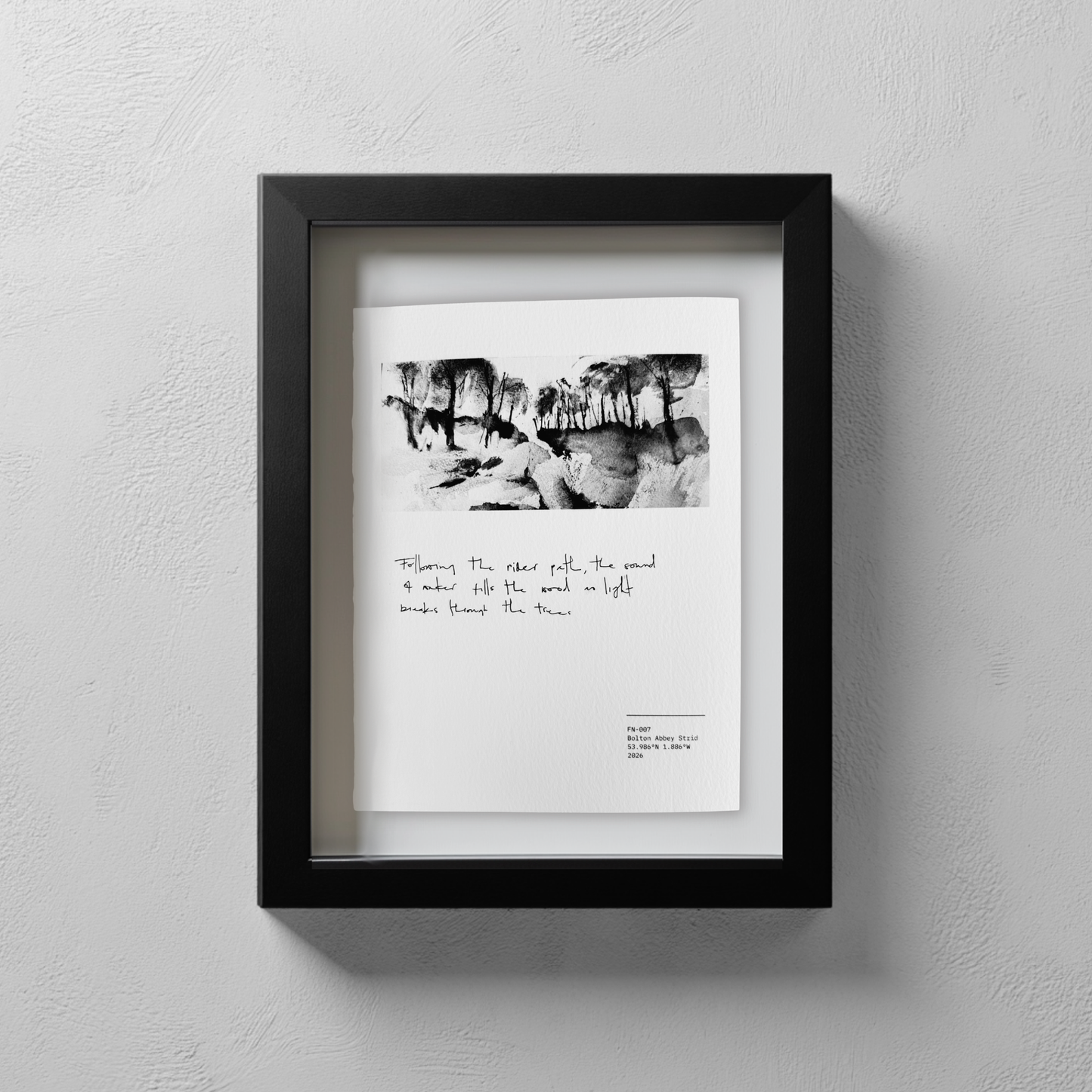 Field Note - Bolton Abbey Strid 007